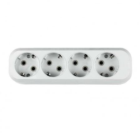 Колодка 4-м с заземл. 5140 ASD / IN HOME 4690612000503 464679