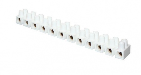 Колодка клеммная 25мм 60А полистирол бел. EKF plc-KK-25-60-ps-w 487139
