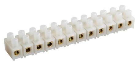 Колодка клеммная ЗВИ-20 4-10кв.мм 12пар ПВХ ИЭК UZV3-020-06 105365