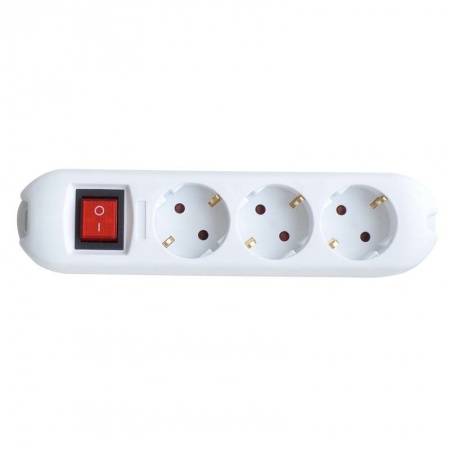 Колодка удлинителя 3GS-SMART 3-м с выкл. 5430 16А с заземл. IN HOME 4690612010489 470133