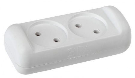 Колодка удлинителя KX-2 2-м без зазeмл. ЭРА Б0028330 1232238