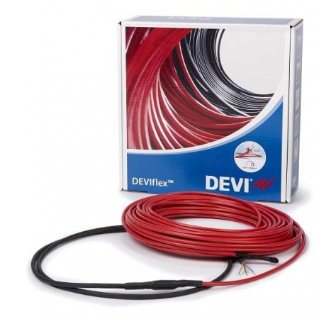 Комплект "Теплый пол" (кабель) двухжильный DEVIflex 18T 1220Вт 68м DEVI 140F1245 517655