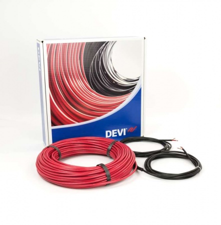 Комплект "Теплый пол" (кабель) одножил. 20Вт/м DEVIbasic 20S (DSIG-20) 1260Вт 63м DEVI 140F0221 248862
