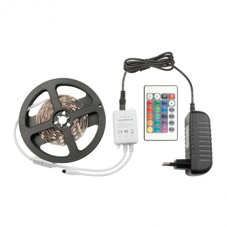 Комплект светодиодной ленты ULS-Q211 5050-30LED/м-IP20-3м-RGB RRP24C24 Uniel 10775 460215
