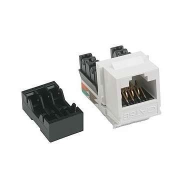 Коннектор RJ45 кат.5е UTP неэкран. черн. SimonConnect CJ545U 235864