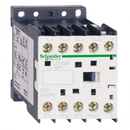 Контактор 3п 12А K12 1НО 220В AC SchE LC1K1210M7 87180