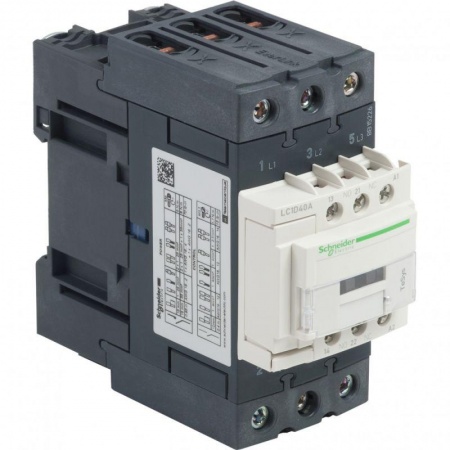 Контактор 3п 40А НО+НЗ 24В SchE LC1D40AB7 205769