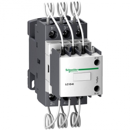 Контактор для коммут. конденсаторных батарей 220В 50Гц 25kVAR SchE LC1DMKM7 324817