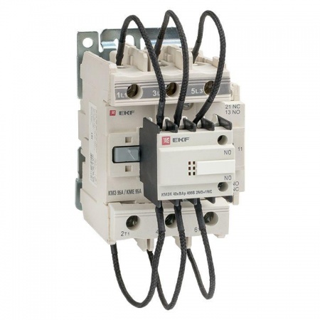 Контактор для конденсатора КМЭК 40квар 400В 2NО+1NC PROxima EKF ctrk-s-95-40-400 1224498