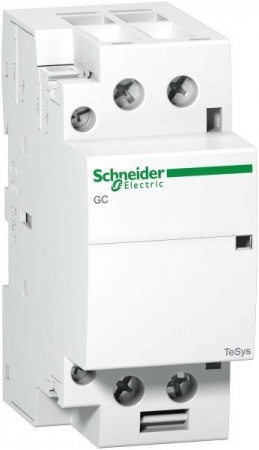 Контактор модульный 2п (2НЗ) 63А цепь управления 220В 50Гц SchE GC6302M5 1055368