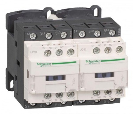 Контактор реверс. D18 3п 18А НО+Н3 220В SchE LC2D18M7 158270