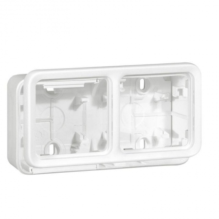 Коробка PLEXO для монтажа 2поста горизонт. Leg 070742 1011984