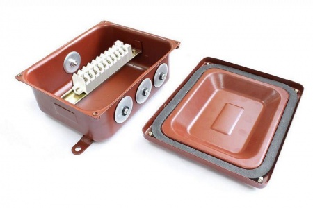 Коробка КС-10 УХЛ 1.5 IP65 метал. заглушки ЗЭТА zeta30327 366964