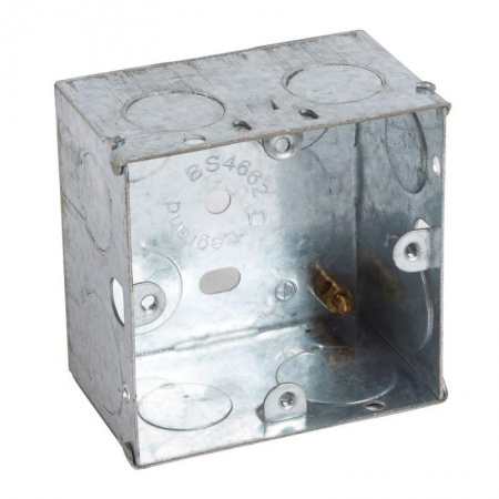 Коробка метал. однопост. глуб. 48мм Leg 089117 1012110