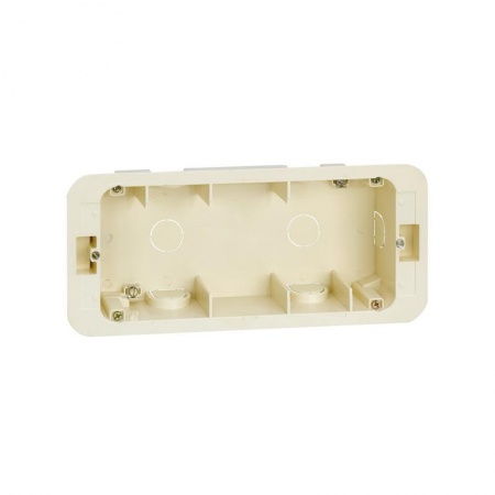 Коробка монтажная 1-ряд. СП с суппортами 236х96х50.5мм Simon27 27855-61 392201