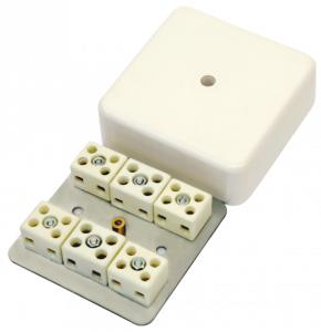 Коробка монтажная коммутац. огнестойкая керамич. МЕТА 7403-12 IP41 246777 451900