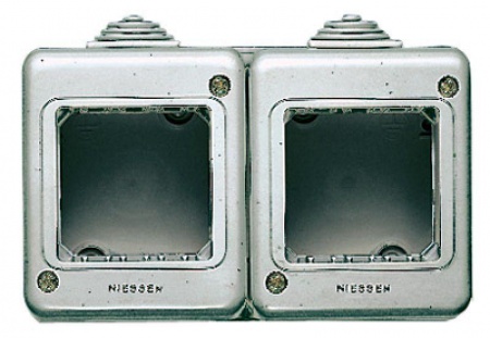 Коробка ОП STYLO 4мод 2пост IP55 ABB 3292 31351