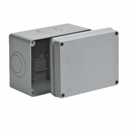 Коробка ОП Тусо распаячная 150х110х90мм без гермовводов подъездная IP65 Рувинил 67058 338577