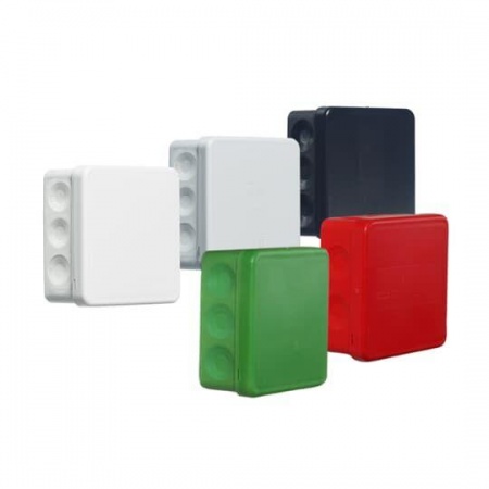Коробка разветвительная 86х86мм IP55 зел. ABB AP9V 357090
