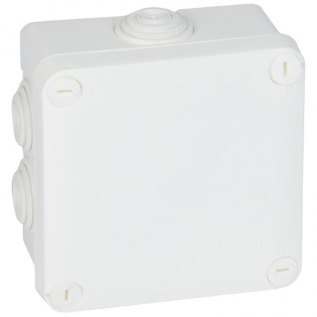 Коробка распр. 105х105х55мм IP55 бел. Plexo Leg 092023 1012177