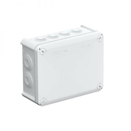 Коробка распр. 7хM25 5хM32 св.-сер. 190х150х77мм IP66 T160 OBO 2007093 285807