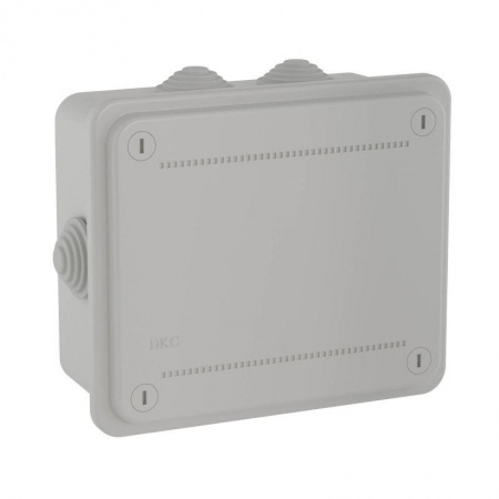 Коробка распр. ОП 120х80х50 (6 каб.ввод.) IP55 (розн. уп.1шт) ДКС 53900R 1008717
