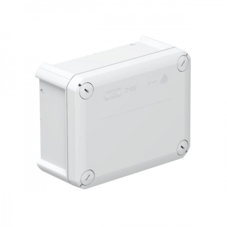Коробка распределительная 150х116х67 закрытая IP66 T 100 сер. OE OBO 2007255 249006