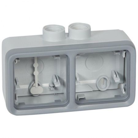 Коробка с каб. вводом PLEXO ISO20 2вых. 2п. горизонт. Leg 069678 1011972