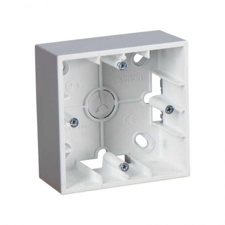 Коробка установочная ОП 1-м Simon15 алюм. 1590751-033 381884