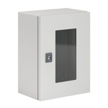 Корпус ST с прозрачной дверью и с М/П 400х300х200мм (ВхШхГ) ДКС R5STX0432 482849