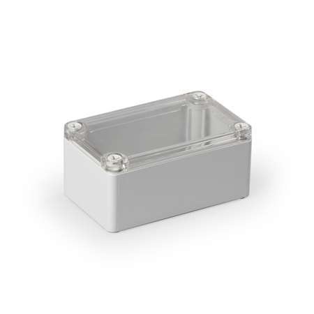 Корпус пластиковый Cubo S 75х125х60мм поликарбонат от -40 до +80град.С глух. стенка IP66/67 сер. ENSTO SPCP081306G 455389