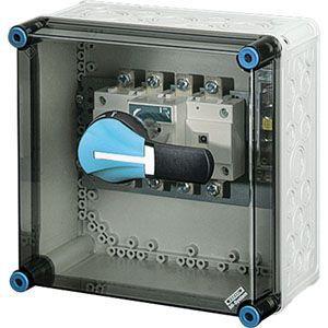 Корпус пластиковый Mi 300х300х239 с выкл. нагрузки IP65 сер. с прозр. крышкой Mi 7257 HENSEL 20000588 402550