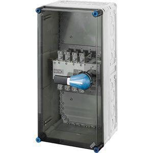 Корпус пластиковый Mi 300х600х324 среверс. выкл.нагрузки IP65 сер. с прозр. крышкой Mi 7481 HENSEL 20001134 402559