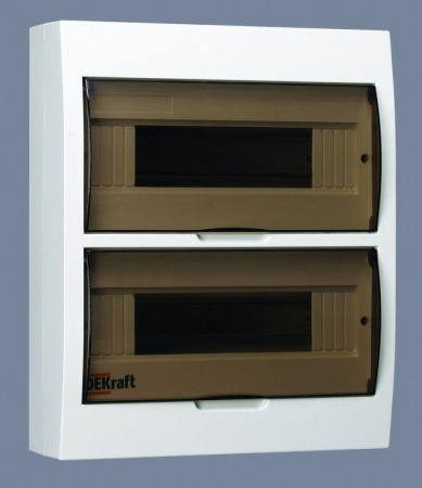 Корпус пластиковый навес. 24мод. IP41 ЩРН-П-24 DEKraft 31013DEK 1113506