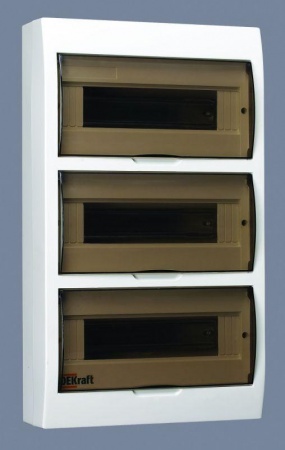 Корпус пластиковый навес. 36мод. IP41 ЩРН-П-36 DEKraft 31014DEK 1113507
