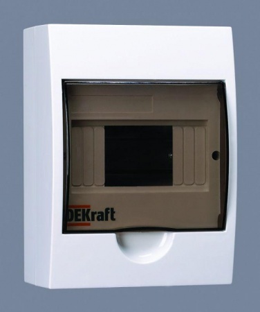 Корпус пластиковый навес. 6мод. IP41 ЩРН-П-6 DEKraft 31009DEK 1113509