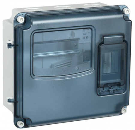Корпус пластиковый ЩУРн-П 1/3 IP55 PC ИЭК MSP1-N-03-55 1248566