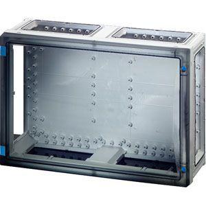 Корпус с прозр. дверцей без съемных бок. панелей с 6 соед. IP65 сер. FP 0400 HENSEL 68000200 272792