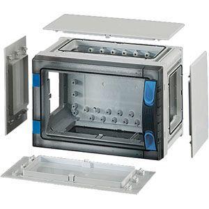 Корпус с прозр. дверцей с 4 соед. IP66 сер. FP 0141 HENSEL 68000302 378681