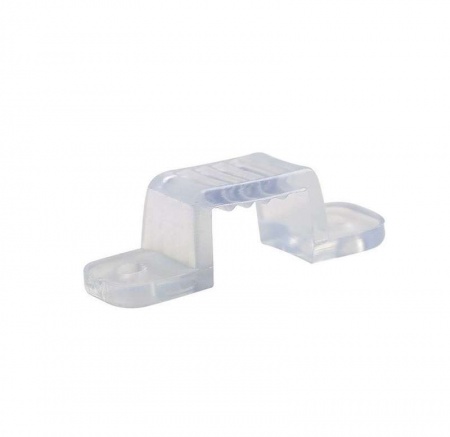 Крепление для светодиод. ленты UCC-K10 CLEAR 050 POLYBAG прозр. (уп.50шт) Uniel 10833 400660