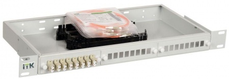Кросс укомплектованный 1U SC (Simplex) 6 портов (OM2) ITK FOBX24-1U-6SCUS50 415305