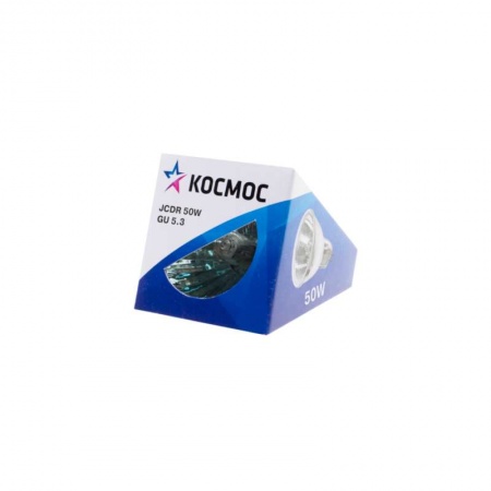 Лампа галогенная JCDR 50Вт GU5.3 220В Космос LKsmJCDR220V50W 7804