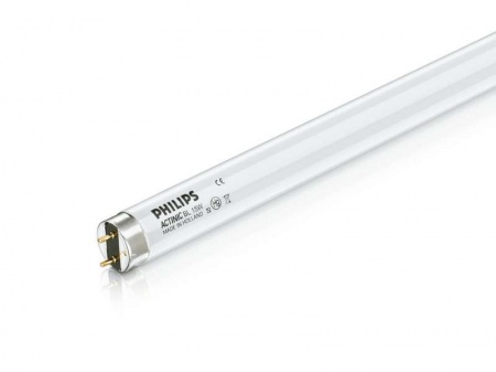 Лампа люминесцентная Actinic BL TL-D 18W/10 1SL/25 18Вт T8 2700К G13 PHILIPS 928048001003 / 871150026325440 161307