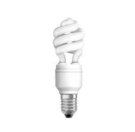 Лампа люминесцентная компакт. DULUXSTAR MINI TWIST 11W/827 11Вт E14 спиральная 2700К OSRAM 4008321411983 120813