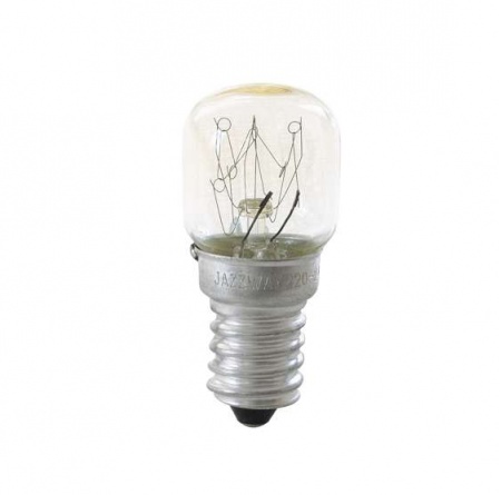 Лампа накаливания T22 15Вт E14 220-230В (для духовок) JazzWay 4610003329136 1038345