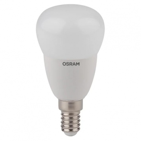 Лампа светодиодная CLASSIC P 40 5.4W/830 5.4Вт шар 3000К тепл. бел. E14 470лм 220-240В FR OSRAM 4052899971615 431054