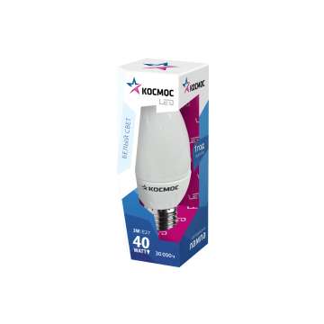 Лампа светодиодная LED CN 3Вт 220В E27 4500К Космос Lksm_LED3wCNE2745 285360