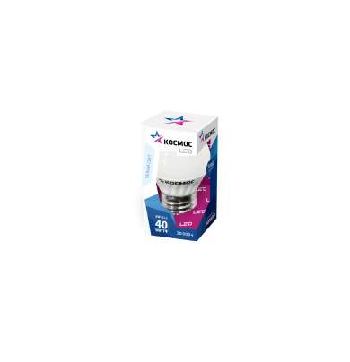 Лампа светодиодная LED GL45 3Вт 220В E27 4500К Космос Lksm_LED3wGL45E2745 285368