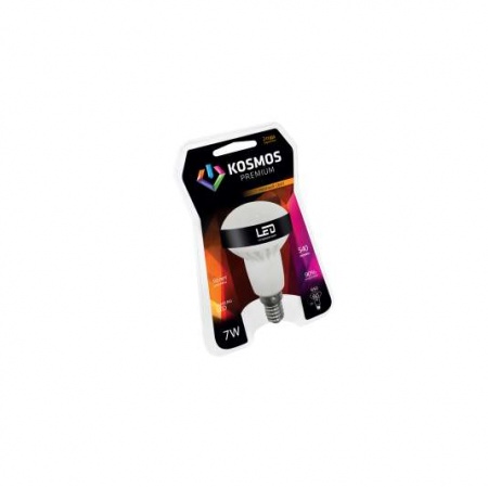 Лампа светодиодная LED KOSMOS premium 7Вт REFLECTOR 50мм E14 230В 3000К Космос KLED7wR50230vE1427 260625