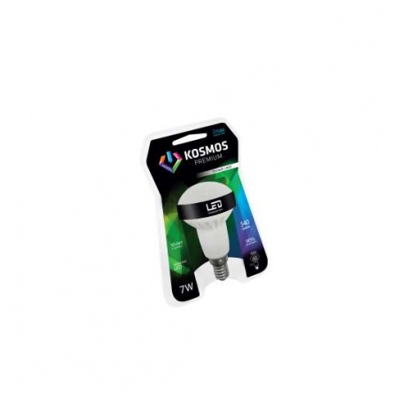 Лампа светодиодная LED KOSMOS premium 7Вт REFLECTOR 50мм E14 230В 4500К Космос KLED7wR50230vE1445 260626